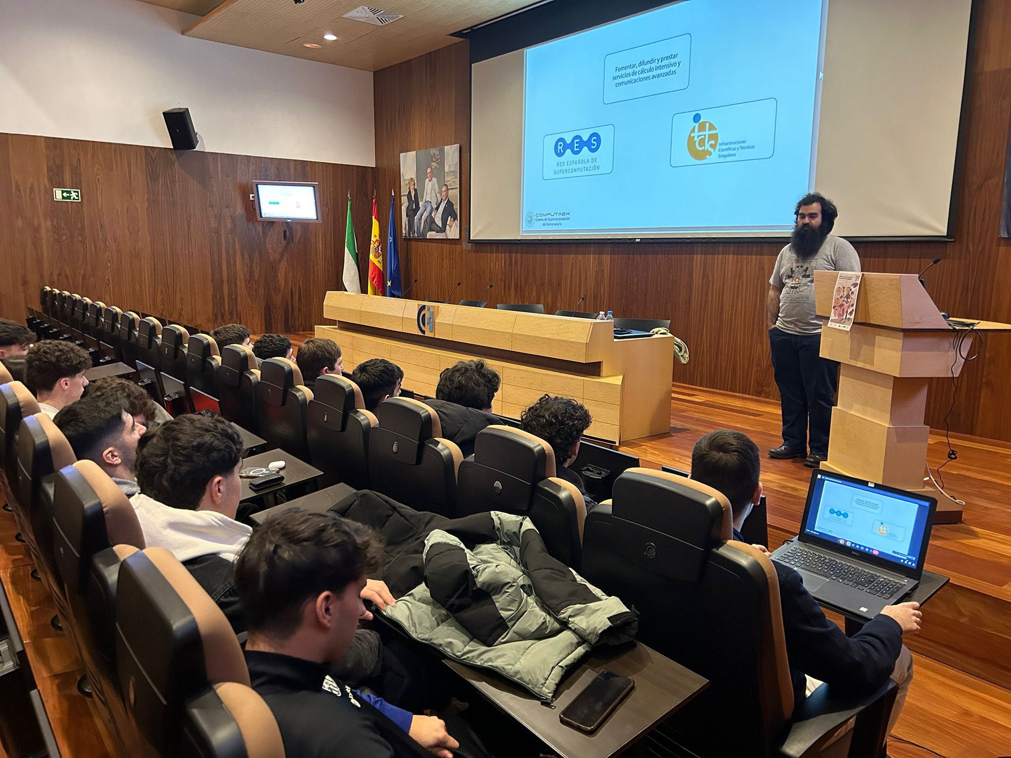 2024/11/20 Visita CénitS – COMPUTAEX